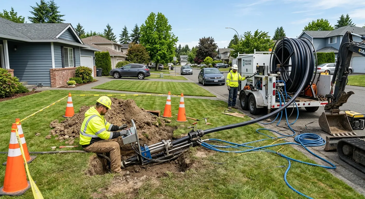 Trenchless Sewer Repair in Charlestown, IN
